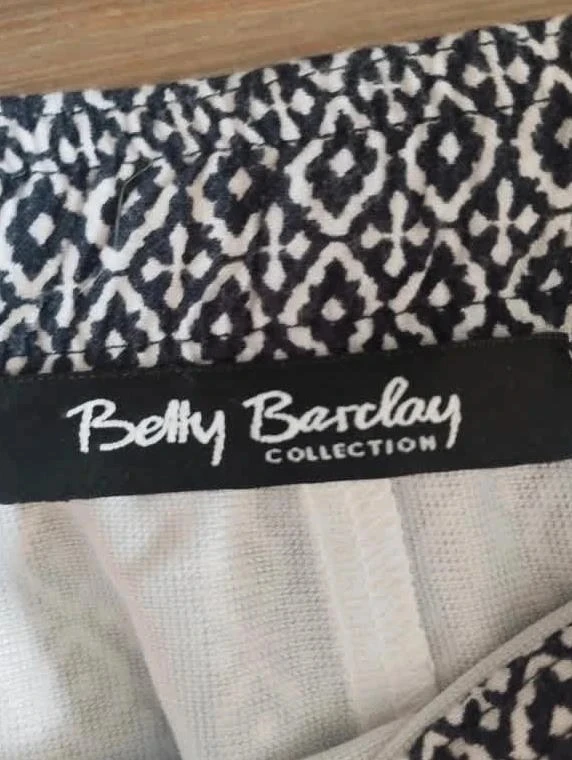 Conjunto de falda + túnica azul marino/blanco, Betty Barclay T42 – photo 7
